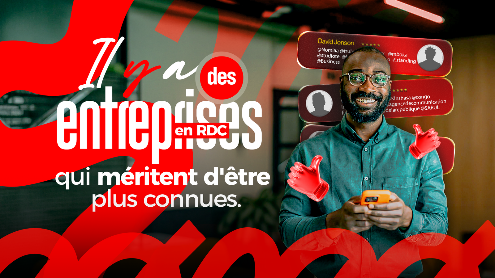 Pourquoi les meilleures entreprises de RDC restent invisibles en ligne